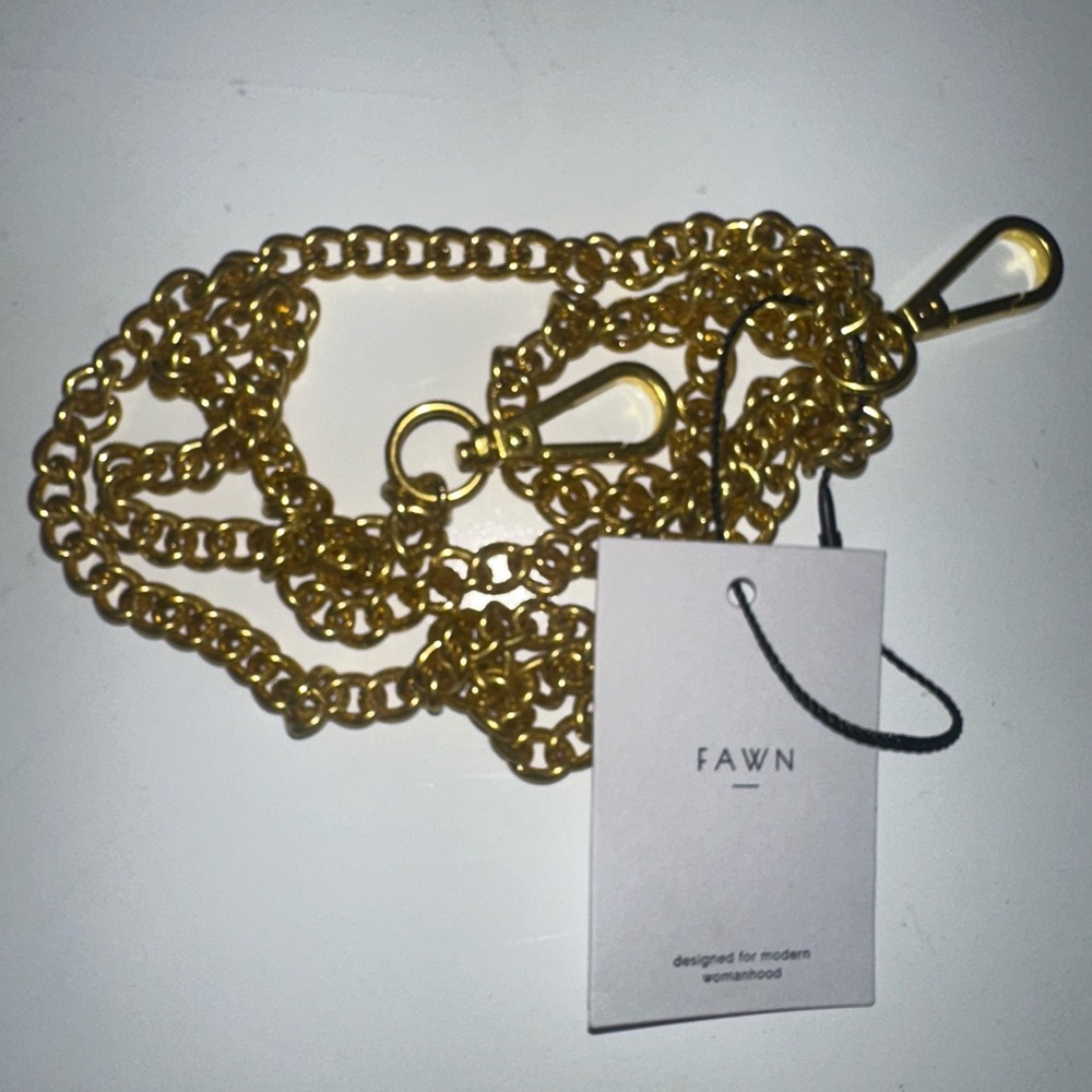 Fawn Design Gold Chain Strap